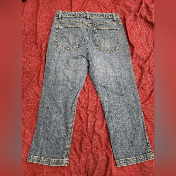 GAP Boot Cut Capri Blue Jeans - Picture 3 of 3